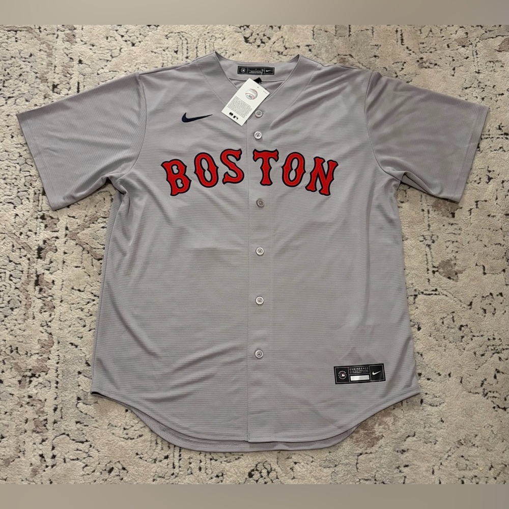 Nike Authentic Boston Red Sox Aroldis Chapman #44 MLB Gray Jersey Men’s Sz: L